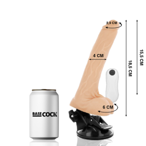 VIBRADOR REALÍSTICO ARTICULÁVEL (COM COMANDO) | 18,5 CM - Image 2