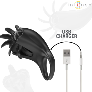 ANEL PARA O PÉNIS COM ESTIMULADOR DE CLÍTORIS MABEL (10 VIBRAÇÕES) - Image 6