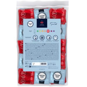 PRESERVATIVOS MISTER SIZE TAMANHO XL (60 MM) | 100 UNIDADES - Image 2