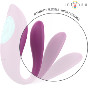 VIBRADOR PARA CASAL ANNIE COM COMANDO (ROXO) - Image 6