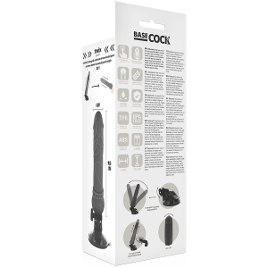 VIBRADOR REALÍSTICO ARTICULÁVEL PRETO (COM COMANDO) | 19,5 CM - Image 5