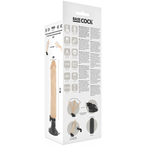 VIBRADOR REALÍSTICO BASECOCK (COM COMANDO) | 21 CM - Image 5