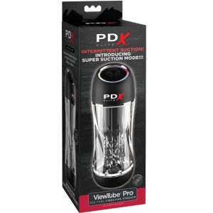 MASTURBADOR MASCULINO VIEWTUBE PRO TRANSPARENTE - Image 3