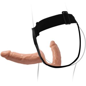 STRAP-ON COM DILDO DUPLO BAILE ULTRA PASSIONATE - Image 2