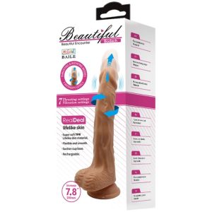 DILDO REALÍSTICO BODACH (VIBRAÇÃO E ROTAÇÃO) | 20 CM - Image 5