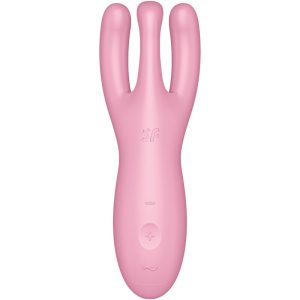 VIBRADOR SATISFYER THREESOME 4 COM APP (ROSA) - Image 2