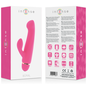 VIBRADOR RABBIT BORAL COM 20 VELOCIDADES (ROSA) - Image 5