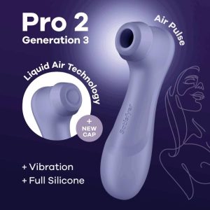 ESTIMULADOR DE CLÍTORIS SATISFYER PRO 2 COM SUCÇÃO (LILÁS) - Image 5