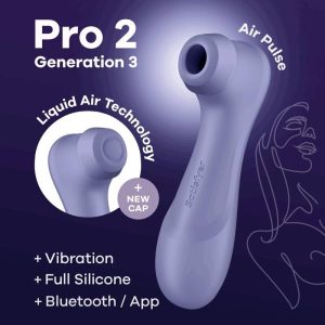 ESTIMULADOR DE CLÍTORIS SATISFYER PRO 2 COM APP (LILÁS) - Image 6
