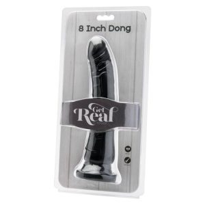 DILDO REALÍSTICO GET REAL DONG (PRETO) | 20.5 CM - Image 2