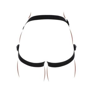 STRAP-ON ARNÊS GET REAL COM ABERTURA EXTRA (PRETO) - Image 8