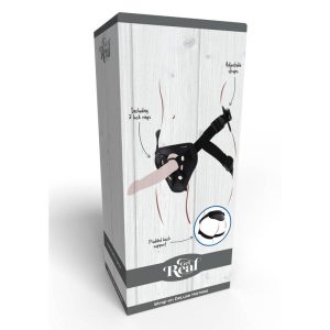STRAP-ON ARNÊS GET REAL DELUXE (PRETO) - Image 9