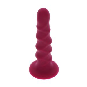 DILDO RIBBED DONG (VERMELHO) | 12 CM - Image 3