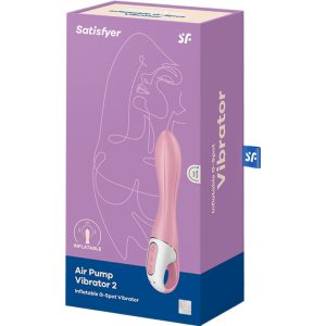 VIBRADOR INSUFLÁVEL SATISFYER AIR PUMP 2 (ROSA) - Image 6
