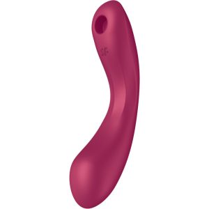 VIBRADOR DE PONTO G SATISFYER CURVE TRINITY 1 (VERMELHO) - Image 3