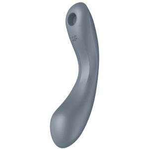 VIBRADOR DE PONTO G SATISFYER CURVE TRINITY 1 (CINZENTO) - Image 3