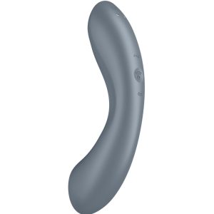 VIBRADOR DE PONTO G SATISFYER CURVE TRINITY 1 (CINZENTO) - Image 9
