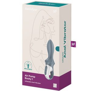 VIBRADOR ANAL INSUFLÁVEL AIR PUMP BOOTY 1 (CINZENTO) - Image 6