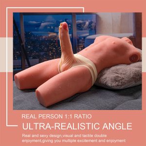 TORSO MASCULINO COM PÉNIS E VIBRAÇÃO JASON | 55 CM - Image 16