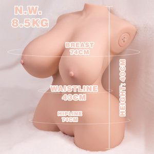TORSO REALÍSTICO TINY (COM VIBRAÇÃO) | 40 CM - Image 11