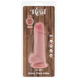 DILDO REALÍSTICO DELUXE (COM TESTÍCULOS) | 17 CM - Image 4