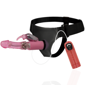 ARNÊS COM PÉNIS REALISTA DANIEL (COM VIBRAÇÃO E ROTAÇÃO) | 18 CM / 3.5 CM - Image 3