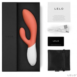 VIBRADOR RABBIT INA 3 (CORAL) - Image 2