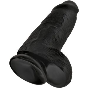 DILDO REALÍSTICO CHUBBY (PRETO) | 23 CM - Image 4