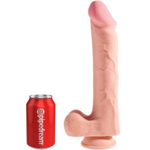 DILDO REALÍSTICO PLUS COM TESTÍCULOS (PELE CLARA) | 24.8 CM - Image 6