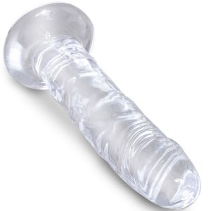 DILDO REALÍSTICO CLEAR (TRANSPARENTE) | 15.5 CM - Image 3