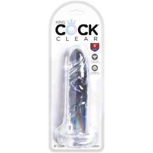 DILDO REALÍSTICO CLEAR (TRANSPARENTE) | 15.5 CM - Image 4