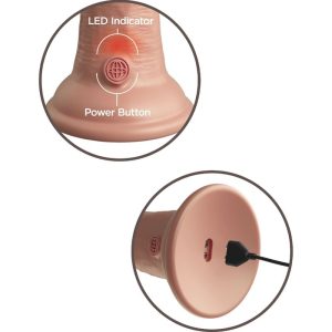 VIBRADOR REALÍSTICO ELITE (PELE CLARA) | 20.3 CM - Image 4