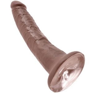 DILDO REALÍSTICO KING COCK #7 (PELE ESCURA) | 17.8 CM - Image 5