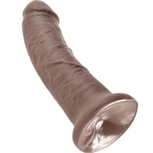 DILDO REALÍSTICO KING COCK #8 (PELE ESCURA) | 20.3 CM - Image 5