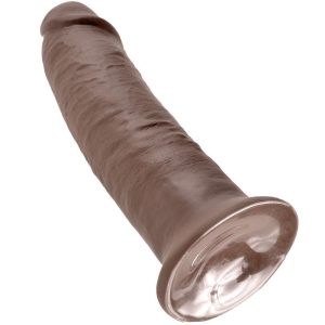 DILDO REALÍSTICO KING COCK #10 (PELE ESCURA) | 25.4 CM - Image 5