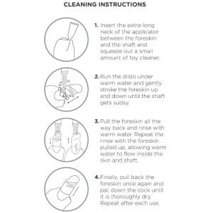 DILDO REALÍSTICO COM PREPÚCIO UNCUT | 15 CM - Image 5