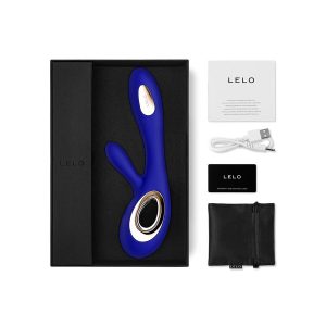 VIBRADOR RABBIT SORAYA WAVE (AZUL) - Image 3
